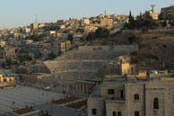 Roman Amphitheatre in later afternoon / Images from Amman, the capital of Jordan in early November 2013