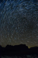 Star Trails #2 / Images from Wadi Rum, Jordan in early November 2013