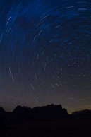Star Trails #1 / Images from Wadi Rum, Jordan in early November 2013