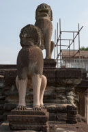 Repairing statues / Temples, their surrounding and people in Seim Reap, Cambodia
