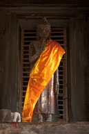 Orange Scarf / Temples, their surrounding and people in Seim Reap, Cambodia