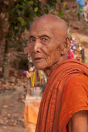 Old Monk / Temples, their surrounding and people in Seim Reap, Cambodia