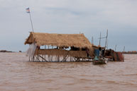 House in the lake / Experiences when travelling through villages in Cambodia