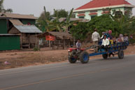 Local bus? / Experiences when travelling through villages in Cambodia