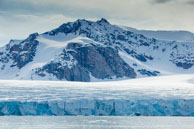 Huge Glacier / The front of the huge 14th July Glacier, Svalbard