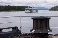 Passing ferry / Ferry from Tsawwassen to Swartz Bay … passing through the islands