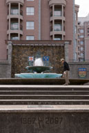 Fountain in Victoria / Fountain near British Columbia Parliament Buildings in Victoria