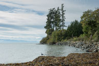 Across to USA from Sooke / From my trip to Victoria and Vancouver Island in the Fall (October 2014)